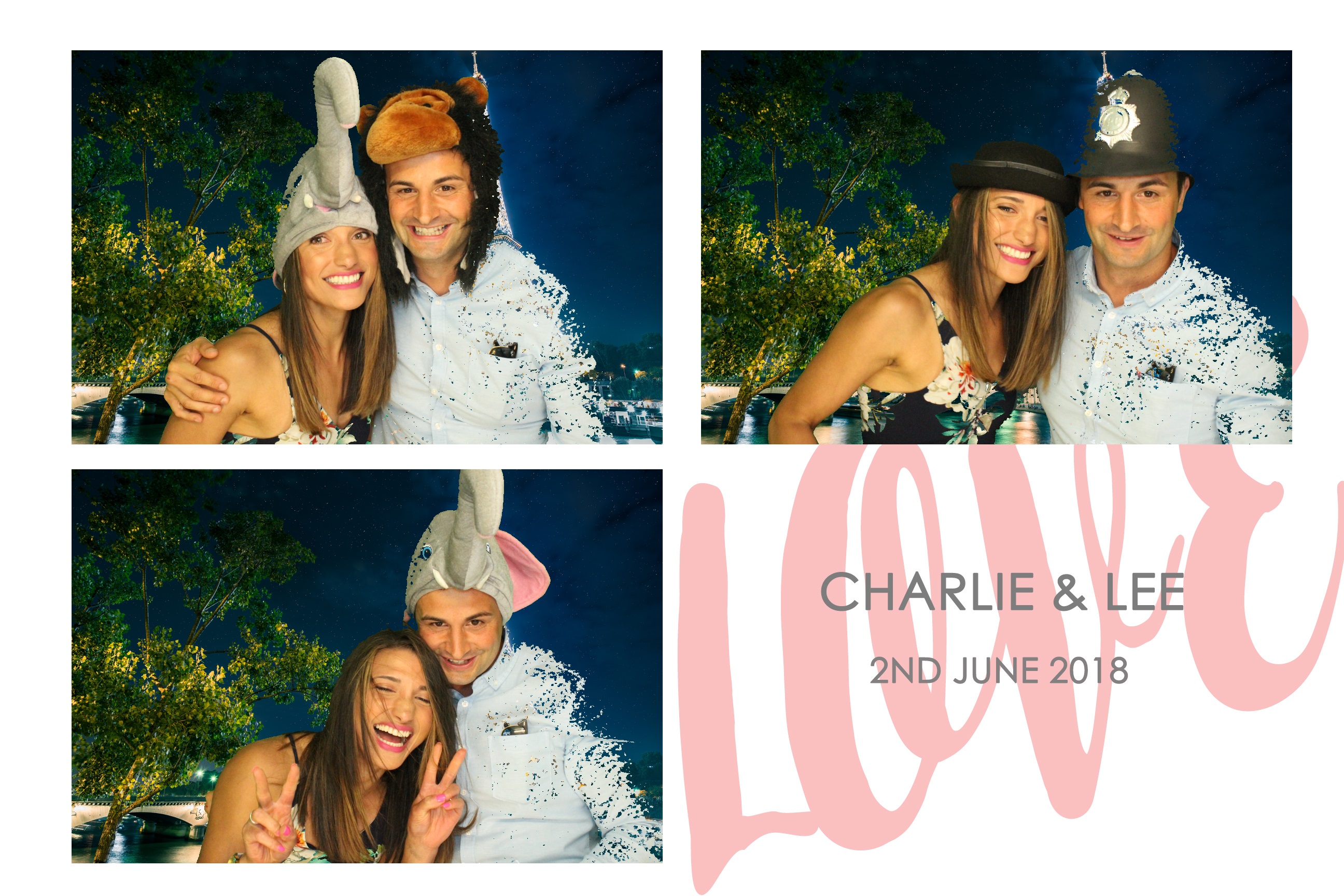 Charlie & Lee | View more photos from the event at images.mobile-photo-booth.com/u/MobilePhotoBoothUK/Charlie-Lee